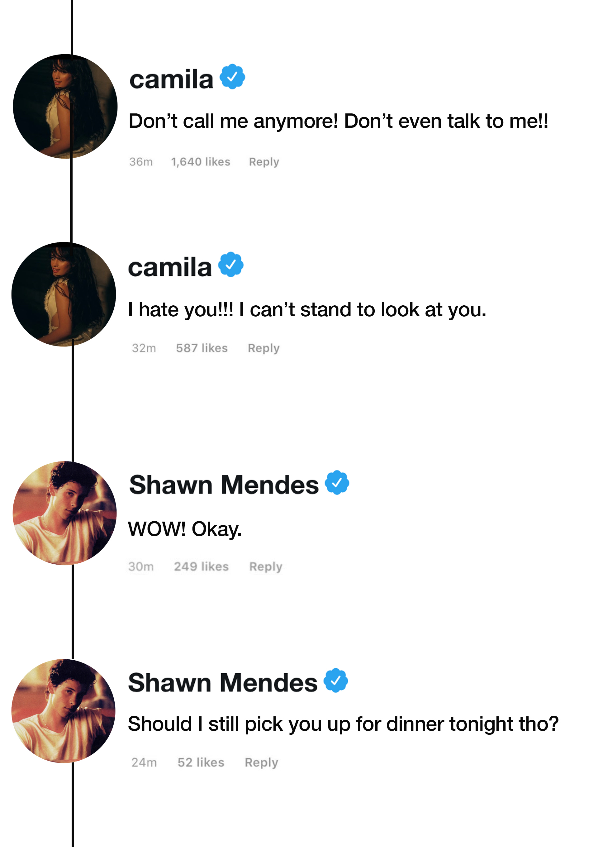 did shawn and camila break up