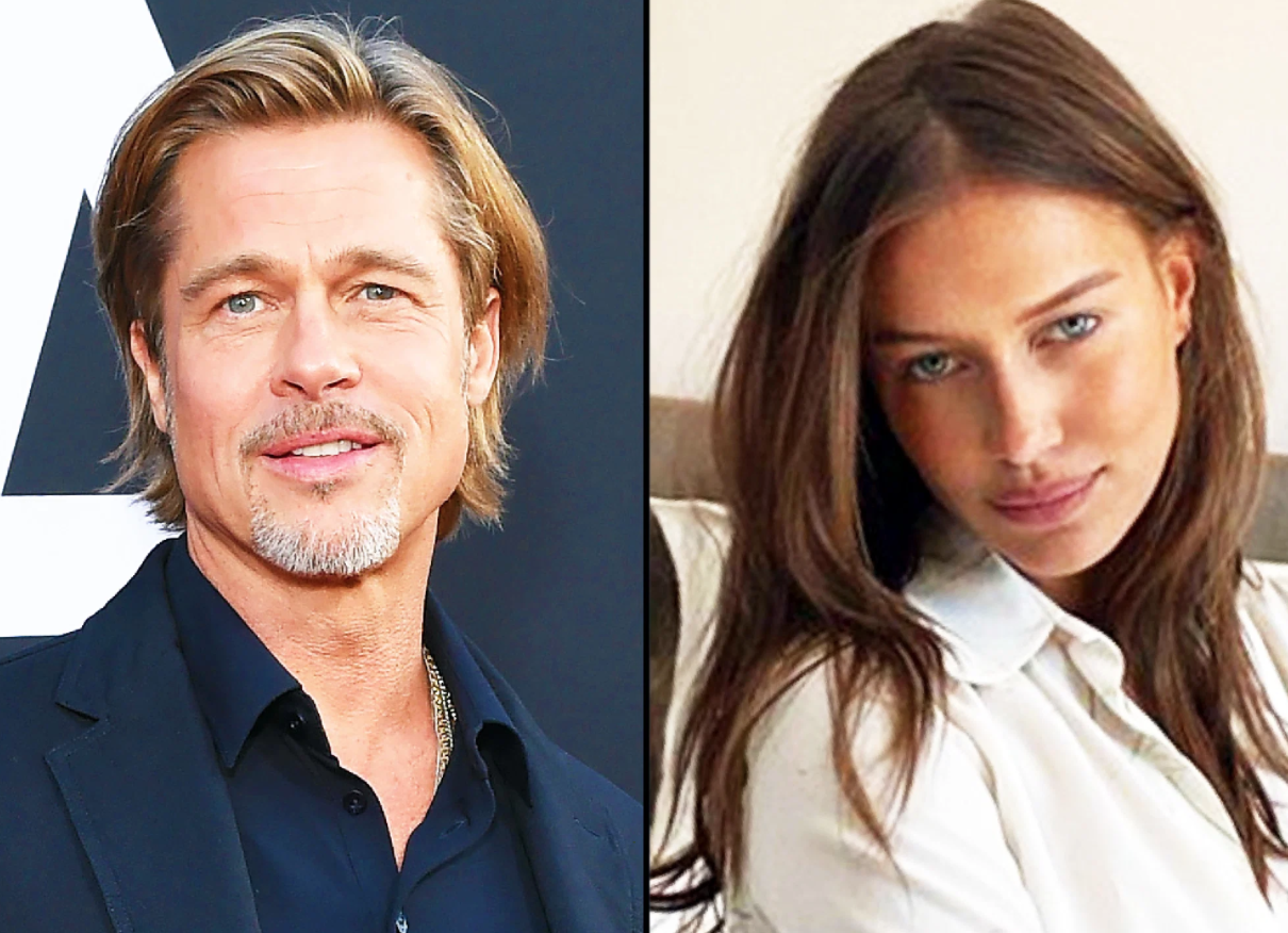 Interview: Brad Pitt Talks About His New Girlfriend Nicole Poturalski for  the First Time